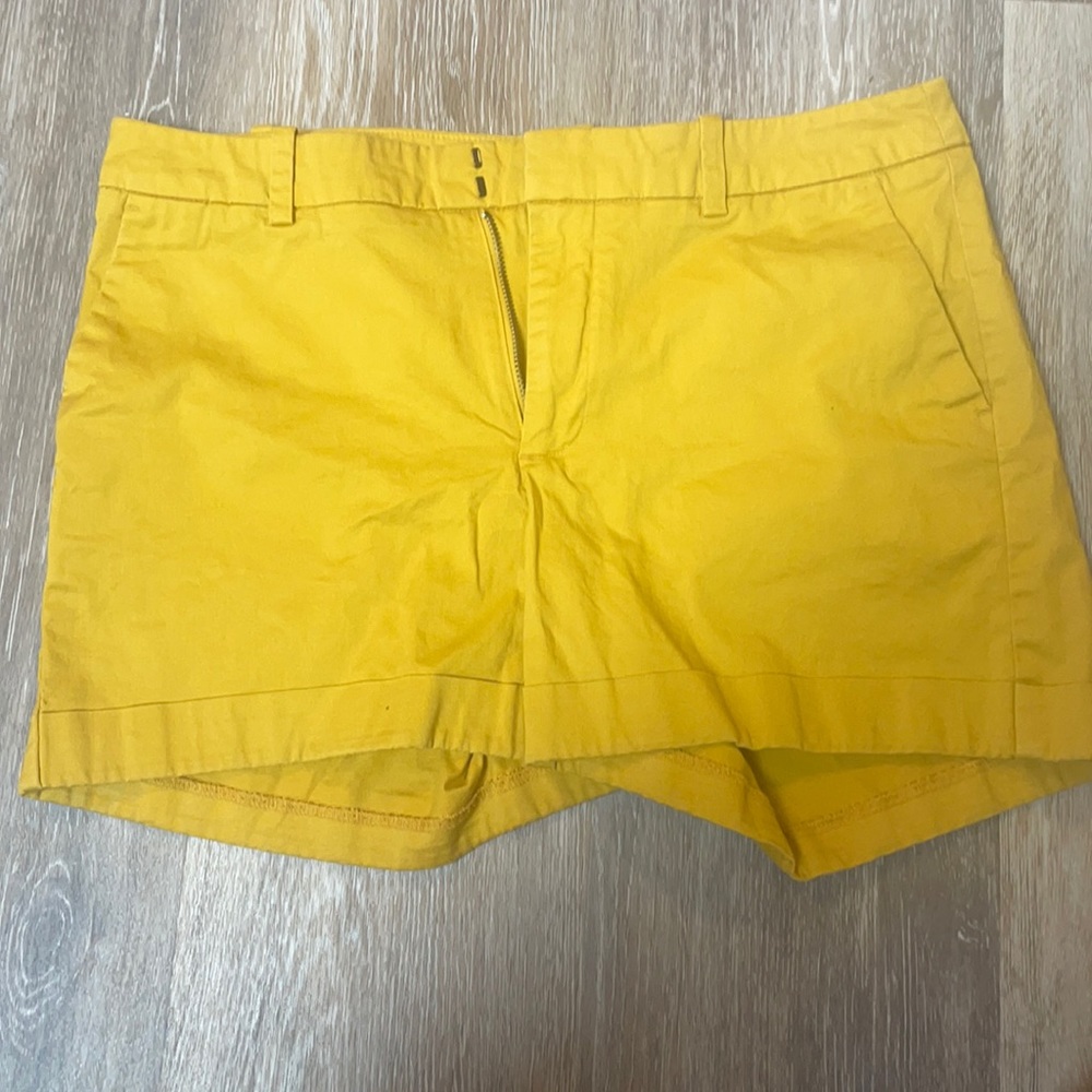 Yellow shorts from a new day